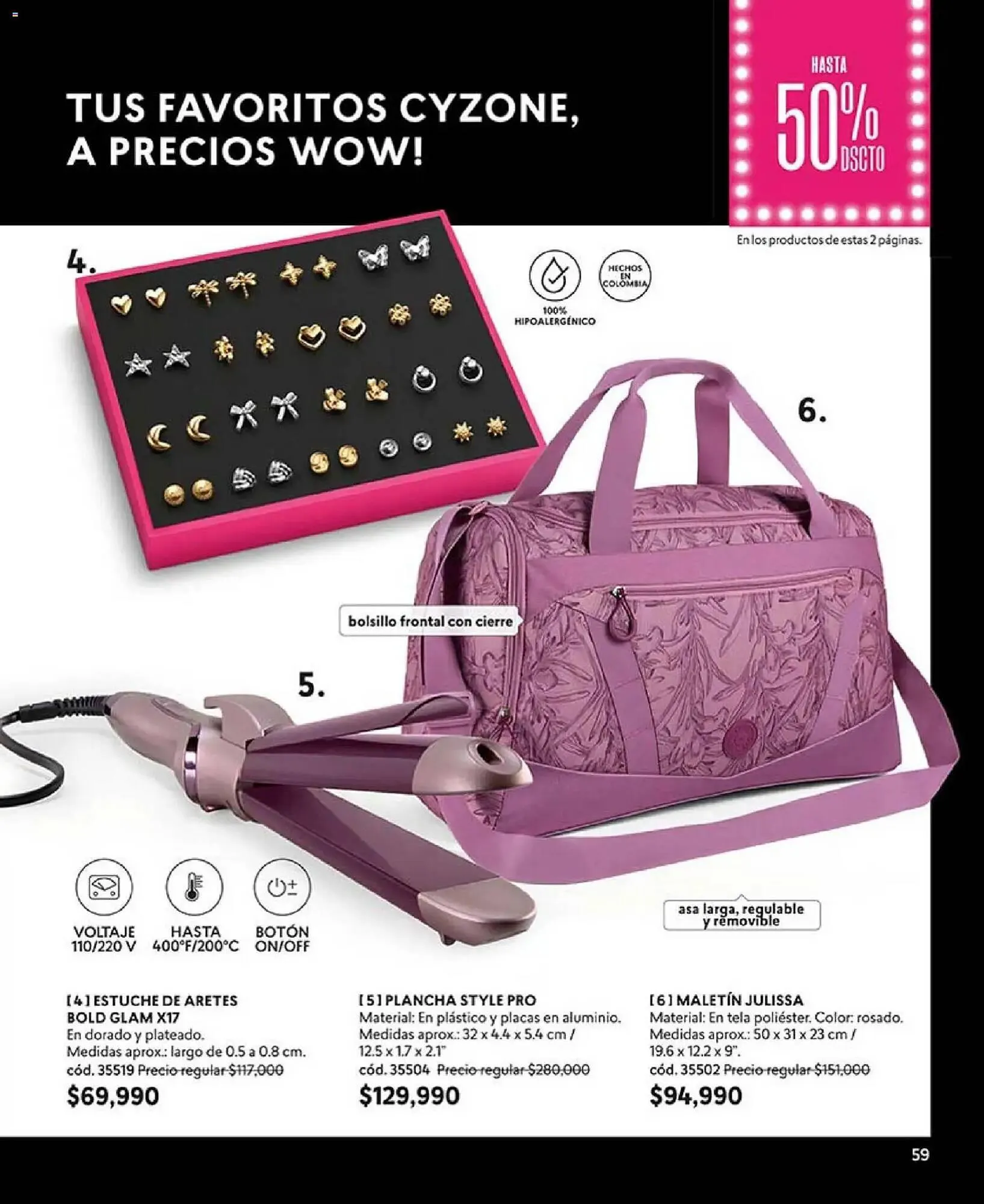 Catalogo de Catálogo Cyzone 1 de febrero al 1 de marzo 2026 - Pag 59