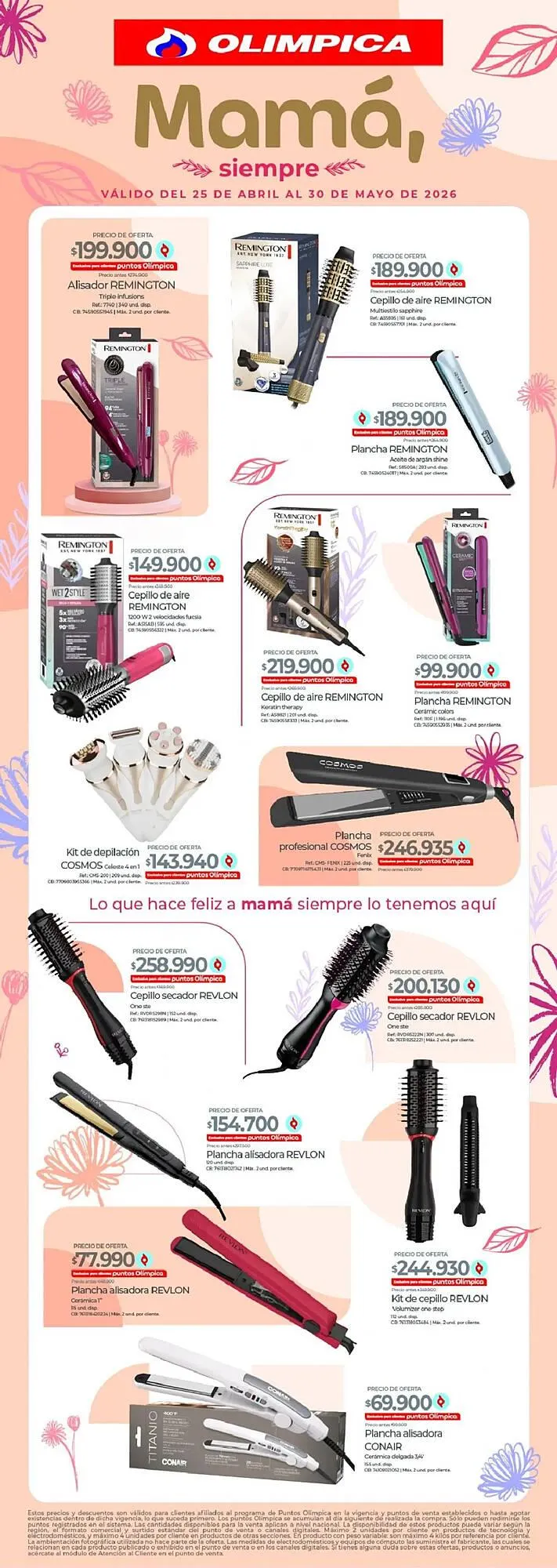 Catalogo de Catálogo Olímpica 25 de abril al 30 de mayo 2026 - Pag 1