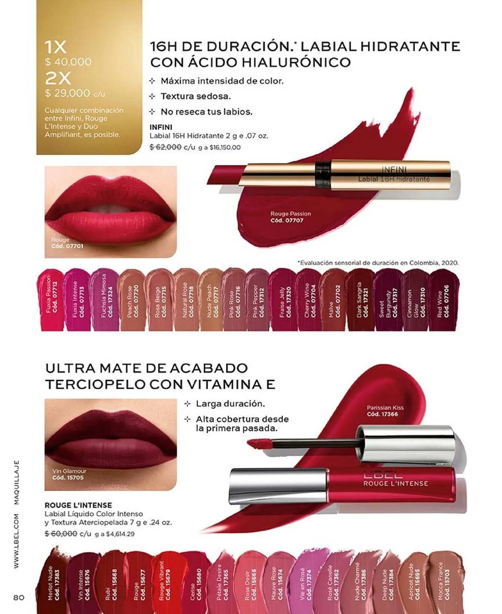 Catalogo de Catálogo L'bel 25 de marzo al 30 de abril 2025 - Pag 80