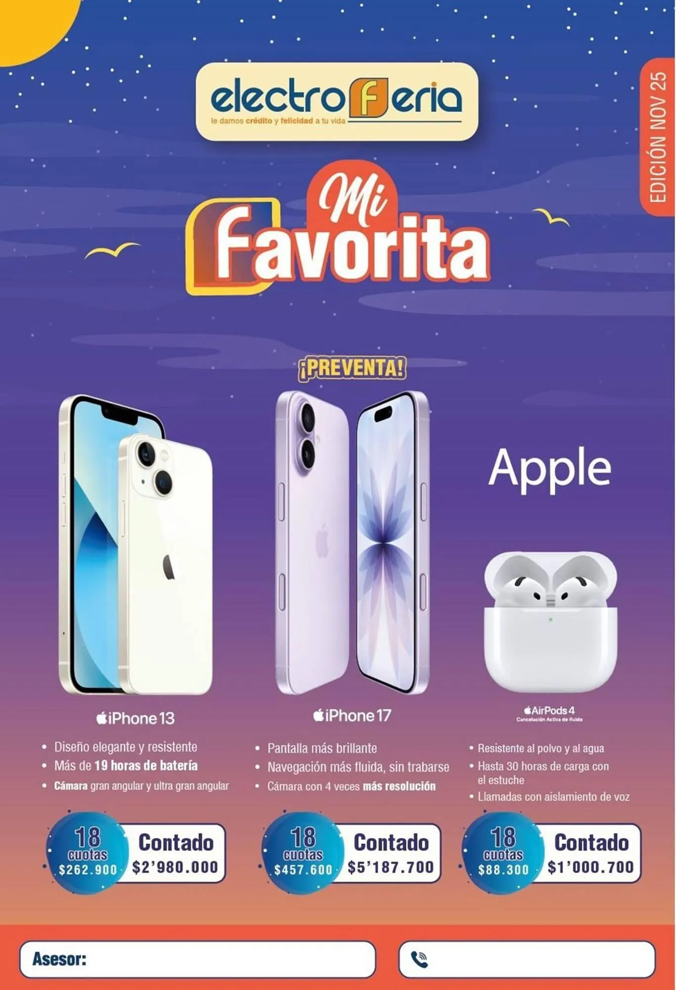 Catalogo de Catálogo Electroferia 25 de noviembre al 25 de noviembre 2025 - Pag 1