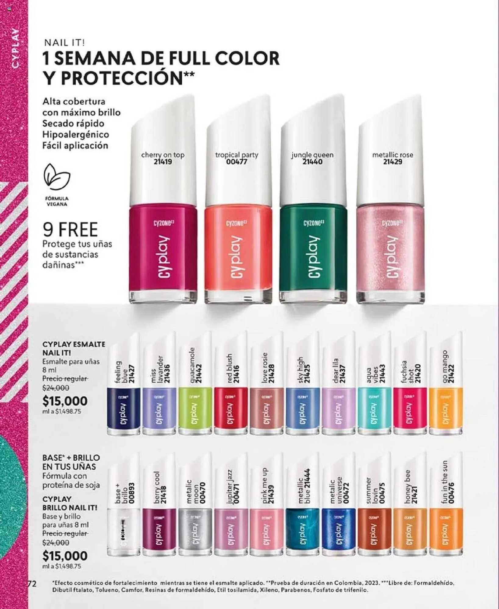 Catalogo de Catálogo Cyzone 1 de noviembre al 30 de noviembre 2024 - Pag 72