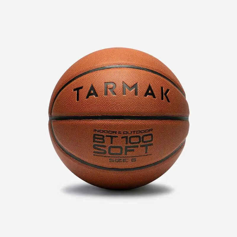 Balón de baloncesto talla 6 Tarmak BT100 naranja