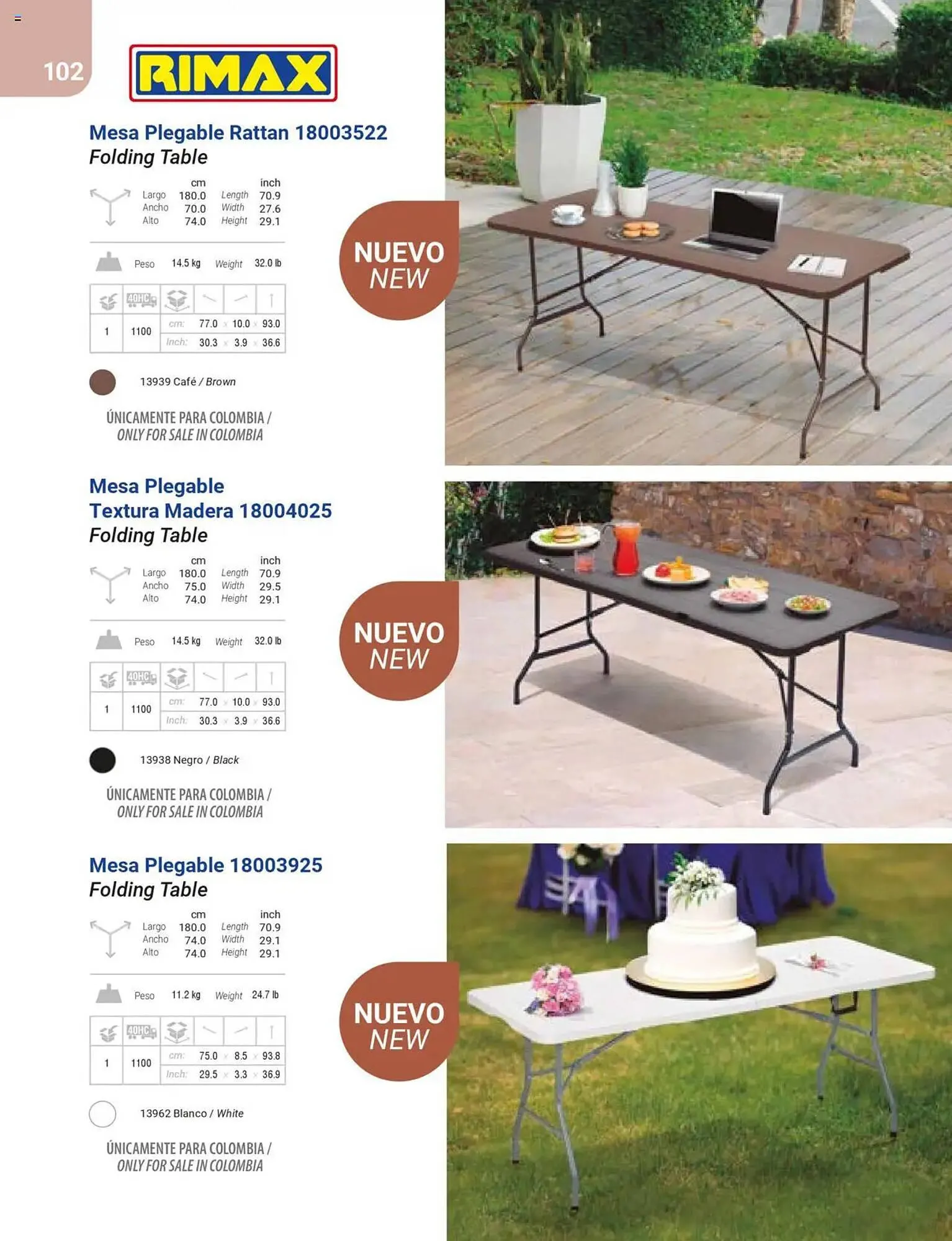 Catalogo de Catálogo Rimax 1 de mayo al 31 de diciembre 2025 - Pag 102