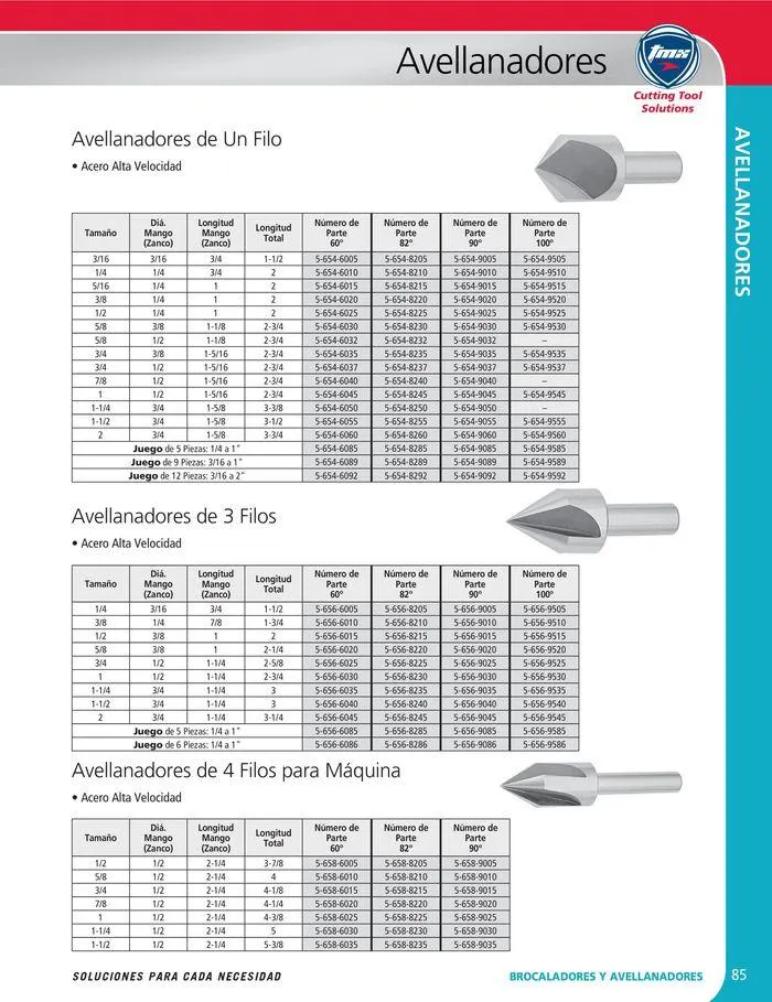 Catalogo de Cutting tool solution 15 de enero al 31 de diciembre 2024 - Pag 85