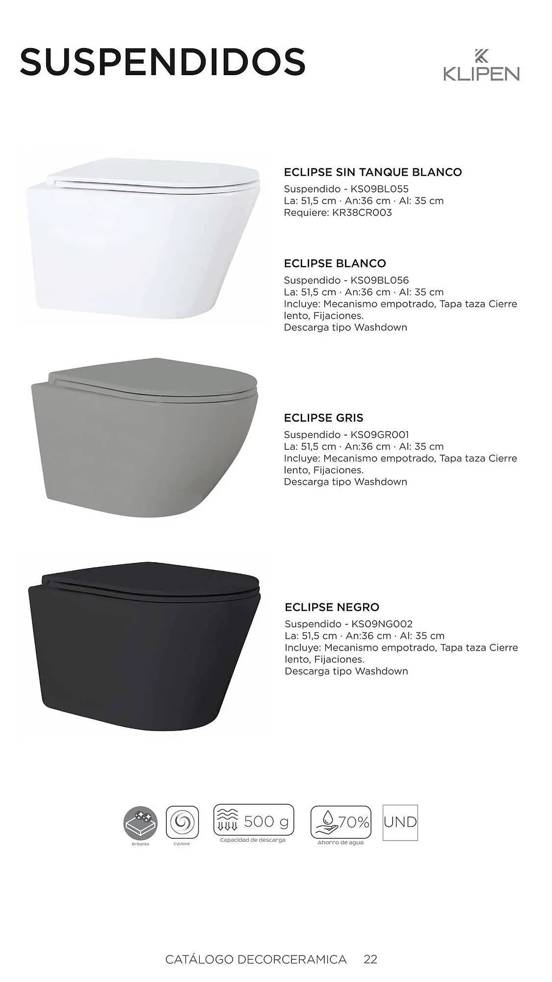 Catalogo de Catálogo Decorceramica 6 de noviembre al 6 de mayo 2025 - Pag 22