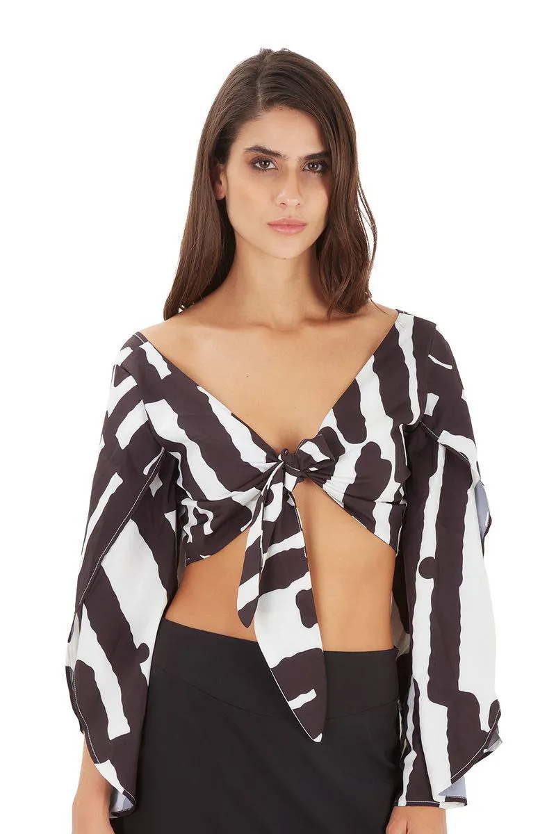 Top arte de soñar negro Reflection