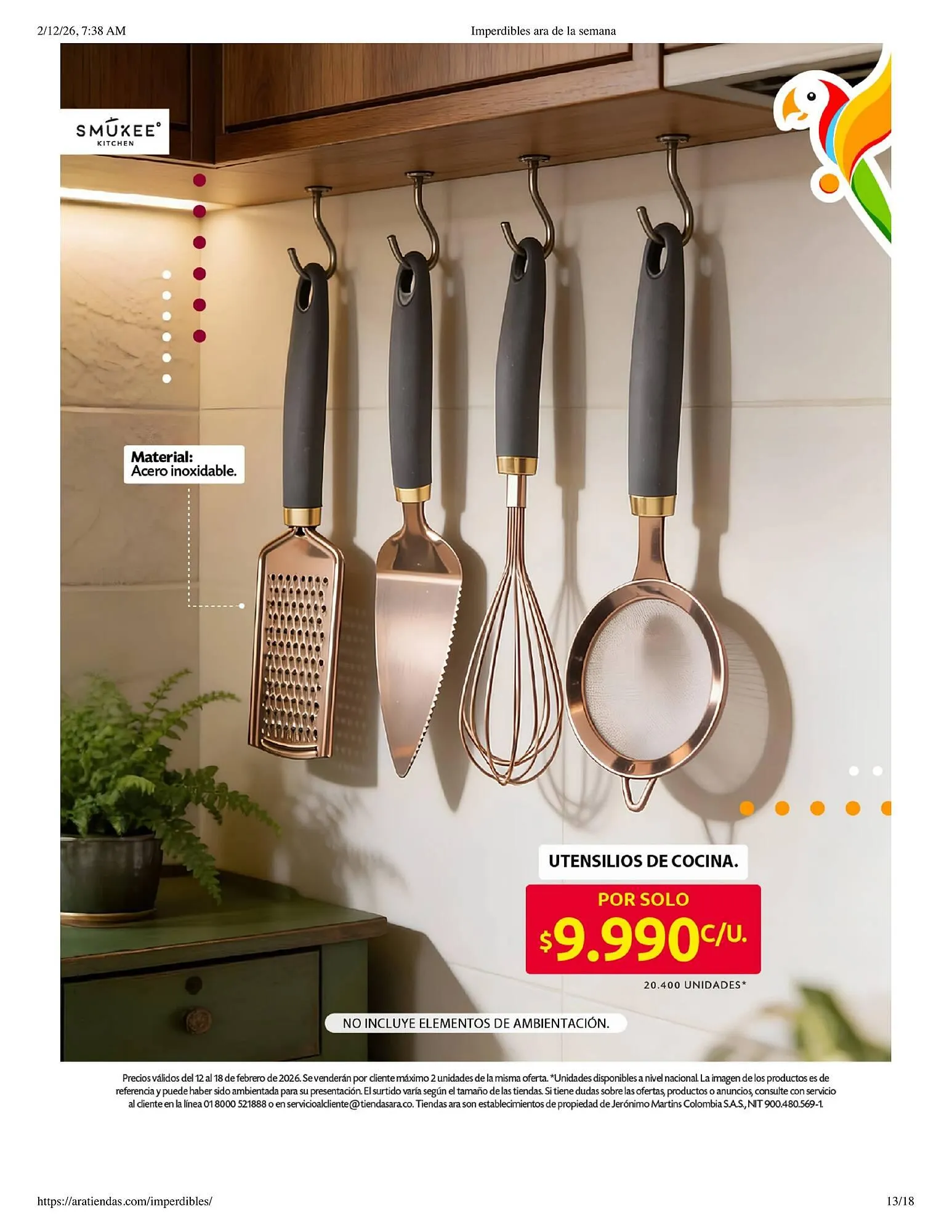 Catalogo de Catálogo Ara 12 de febrero al 18 de febrero 2026 - Pag 13