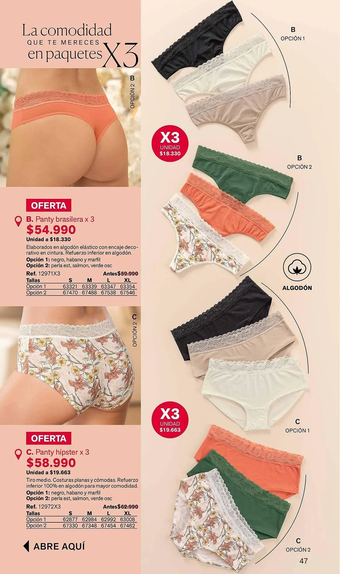 Catalogo de Catálogo Leonisa 1 de abril al 30 de abril 2025 - Pag 47