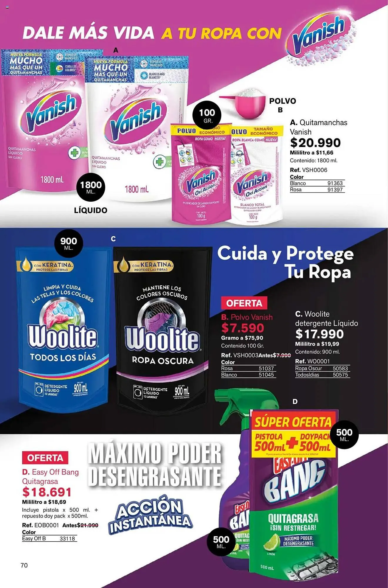 Catalogo de Catálogo Leonisa 3 de abril al 13 de mayo 2025 - Pag 70