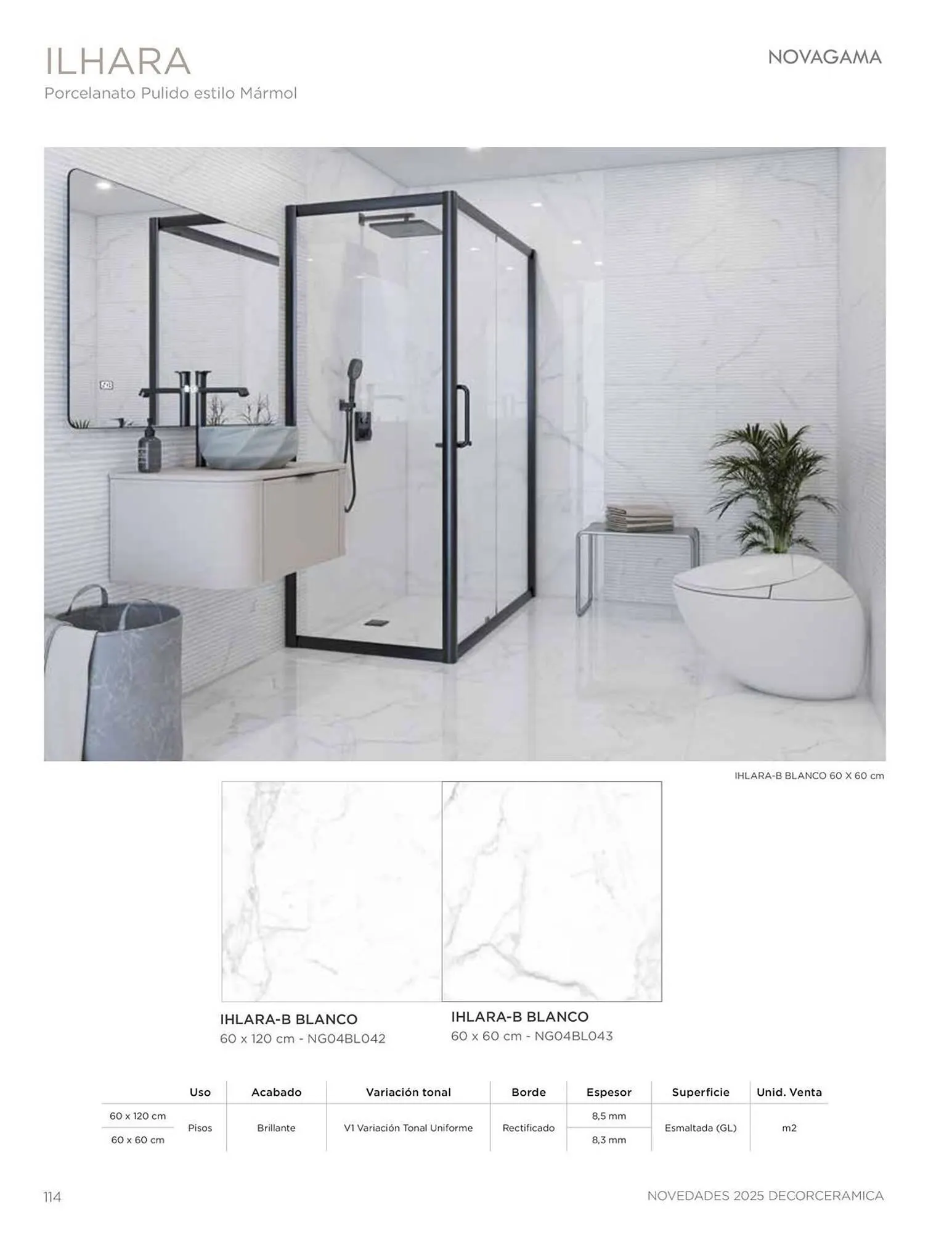 Catalogo de Catálogo Decorceramica 9 de diciembre al 31 de diciembre 2025 - Pag 114