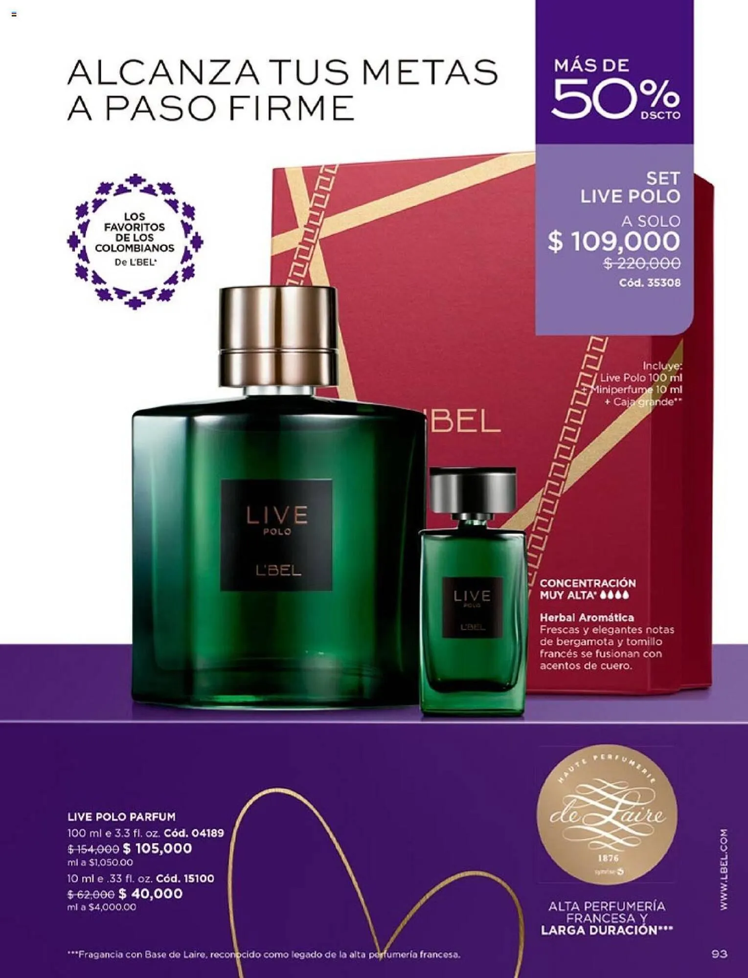 Catalogo de Catálogo L'bel 7 de julio al 28 de julio 2023 - Pag 93