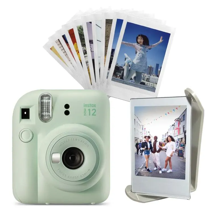 Kit Camara FUJIFILM Mini 12 Rotating Verde