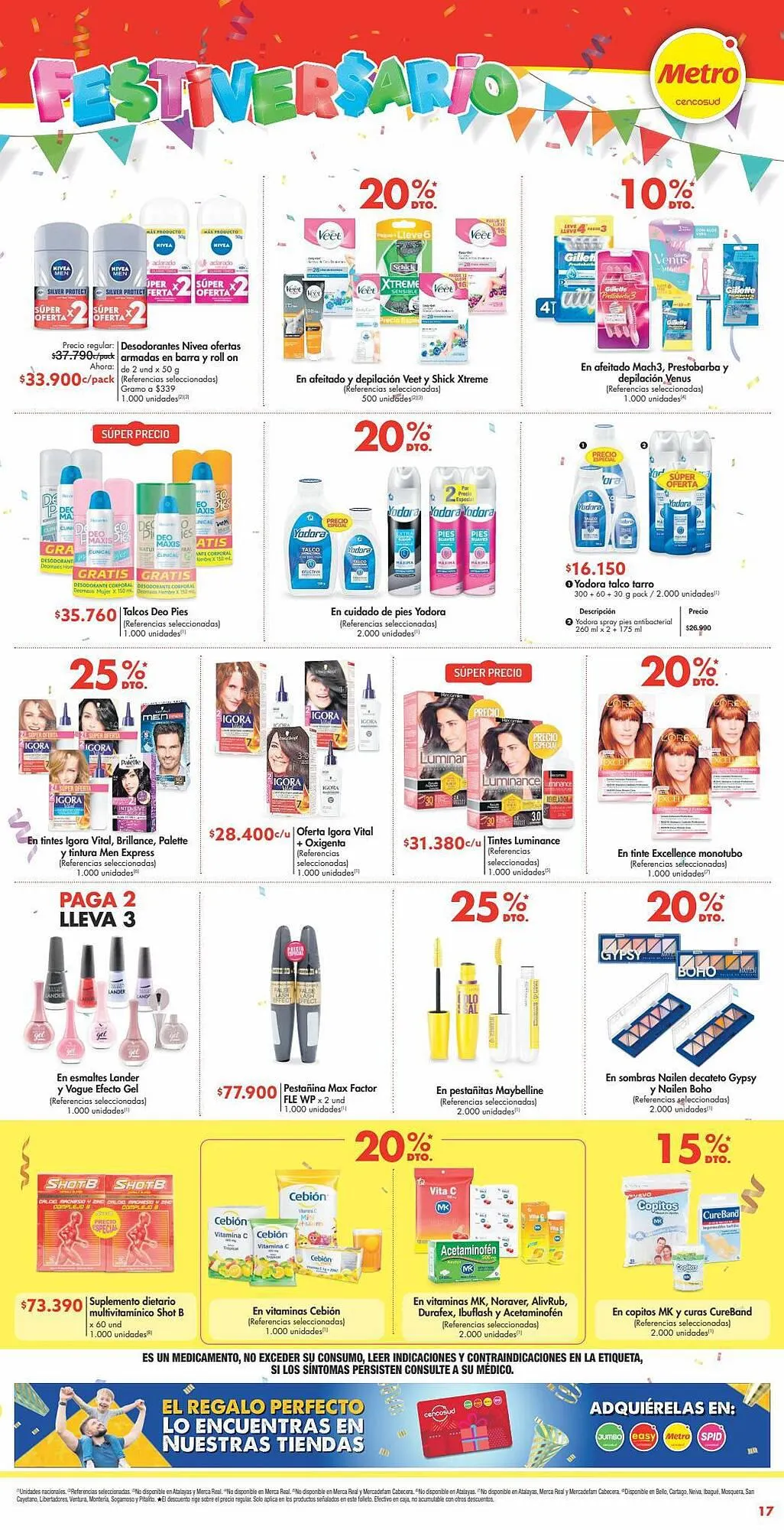 Catalogo de Catálogo Metro 14 de septiembre al 2 de octubre 2023 - Pag 17