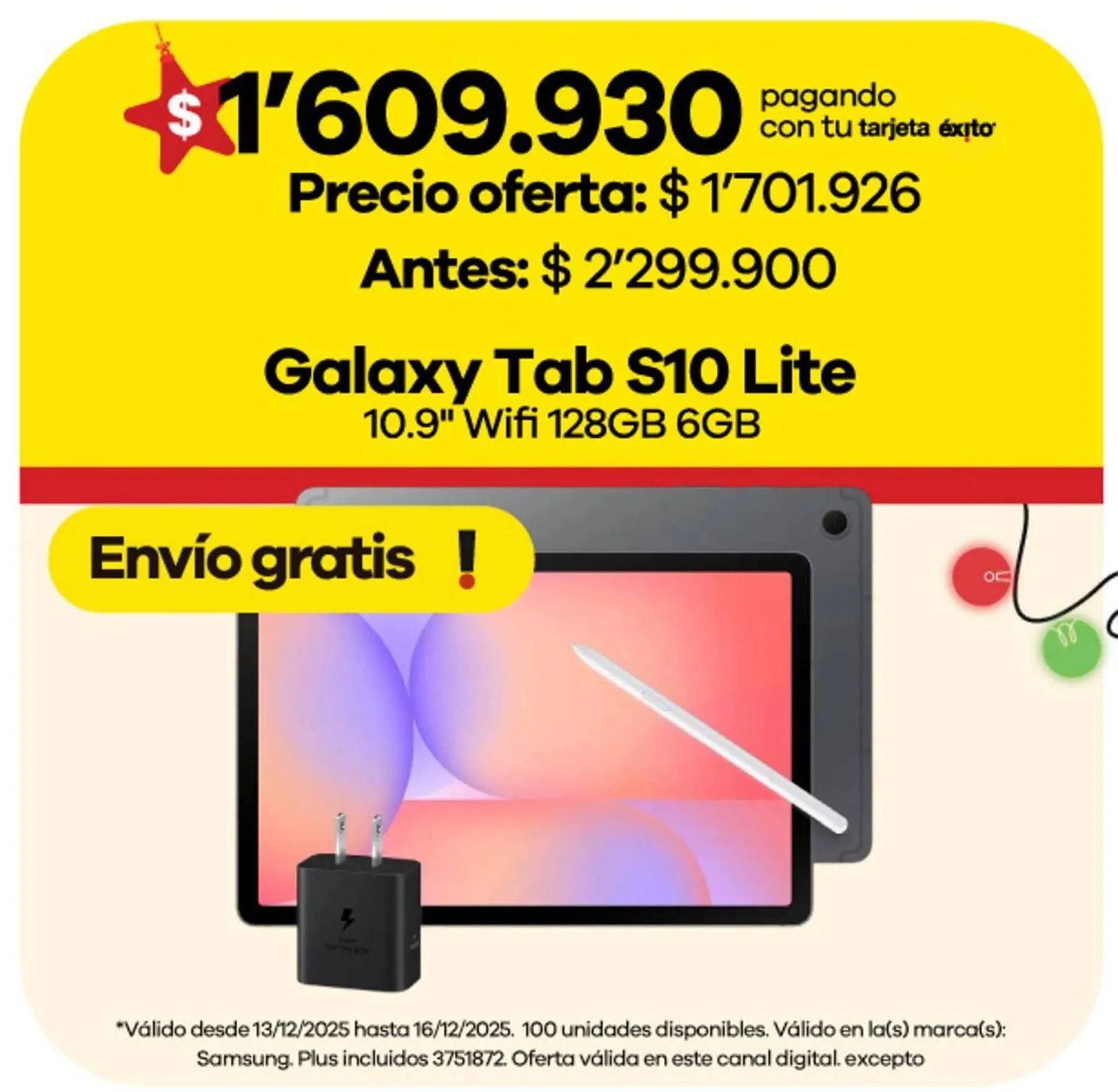 Catalogo de Catálogo Éxito 17 de diciembre al 26 de diciembre 2025 - Pag 13