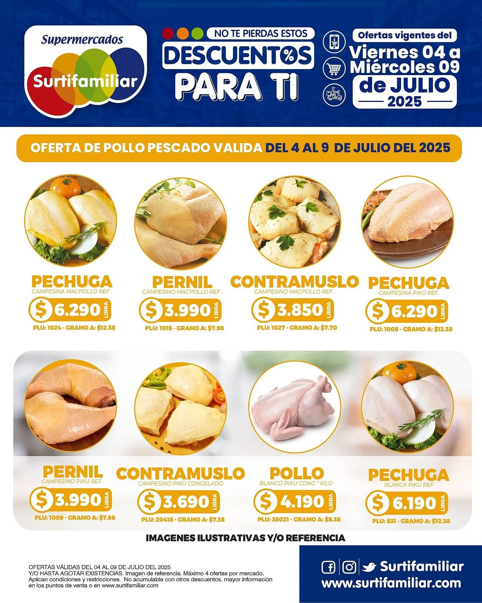 Catalogo de Catálogo Surtifamiliar 4 de julio al 7 de julio 2025 - Pag 4