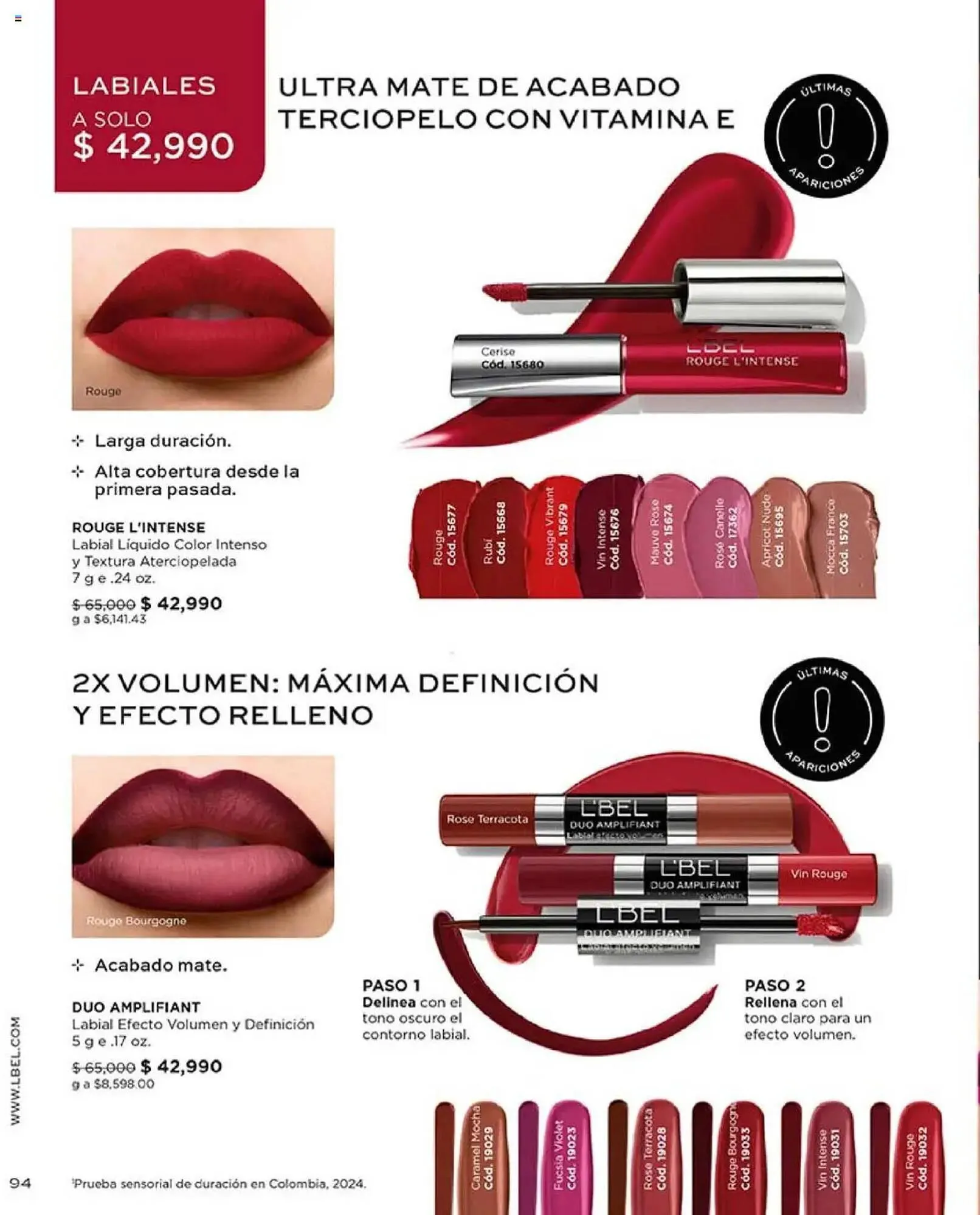 Catalogo de Catálogo L'bel 14 de octubre al 1 de diciembre 2025 - Pag 94