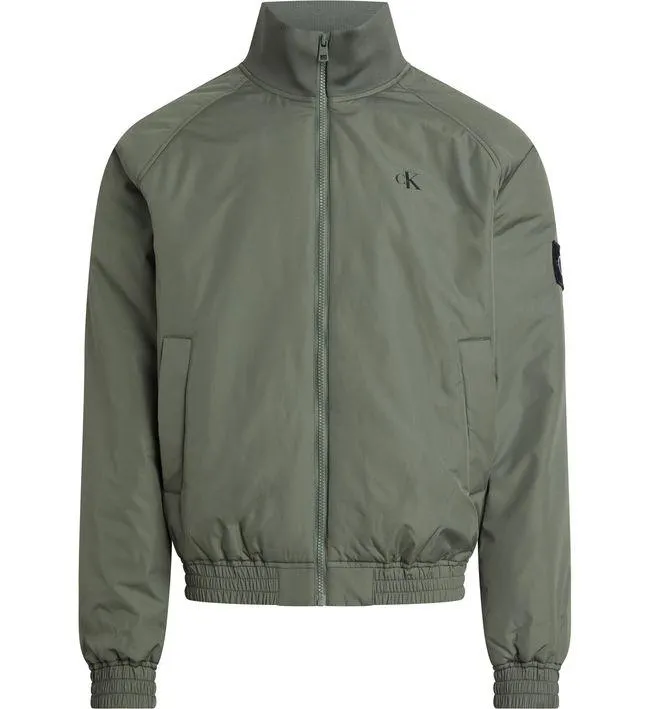 Chaqueta Verde Bomber De Poliéster Reciclado