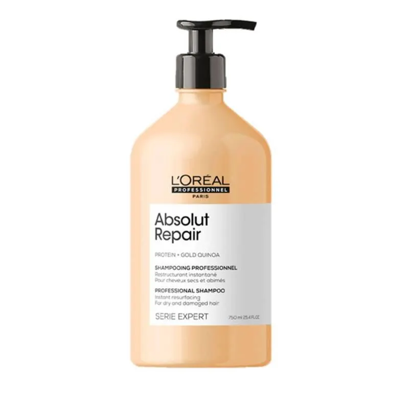 Shampoo Serie Expert Absolut Repair reparación cabello dañado 750ml