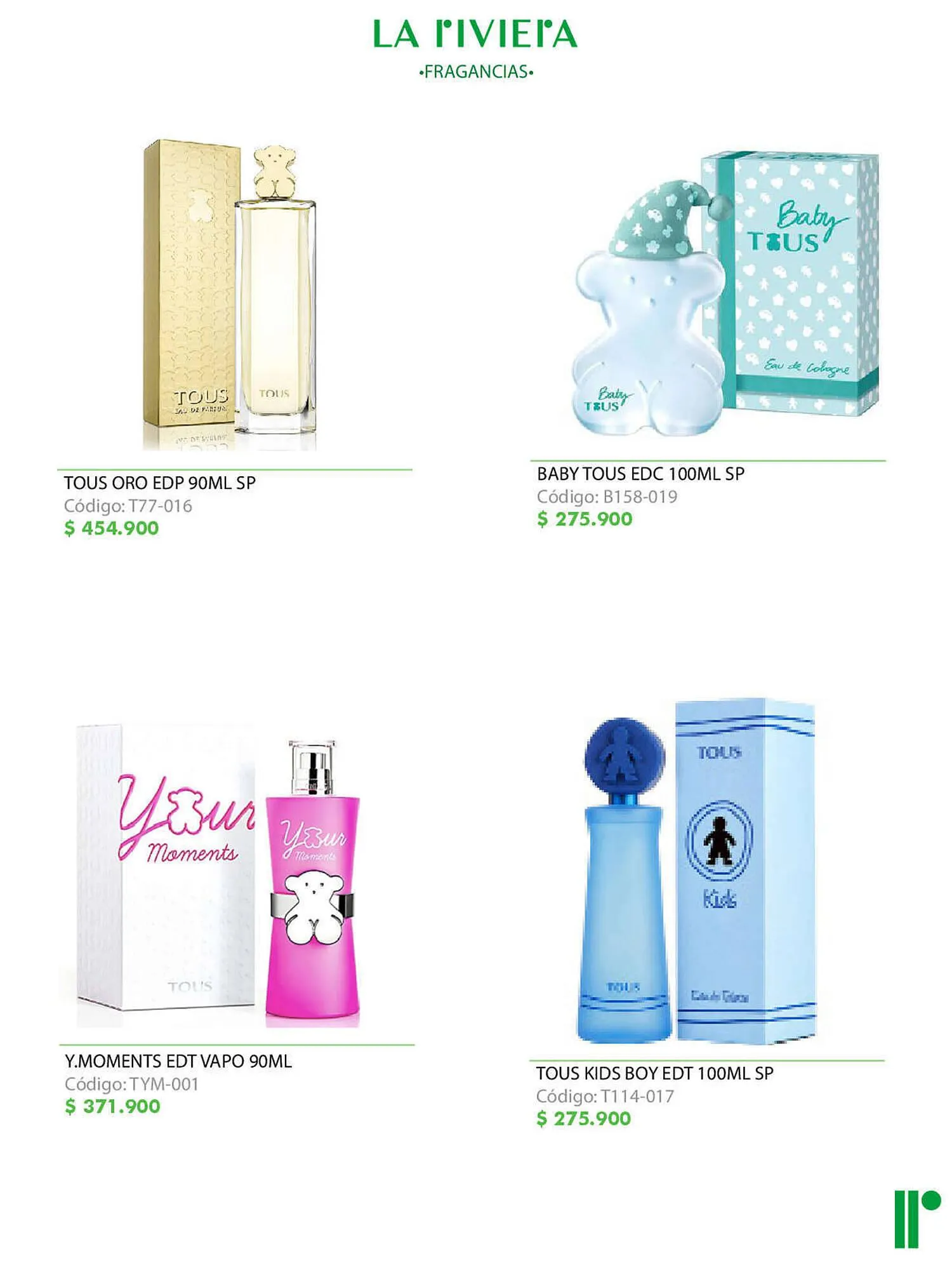 Catalogo de Catálogo La Riviera 21 de agosto al 31 de octubre 2023 - Pag 40