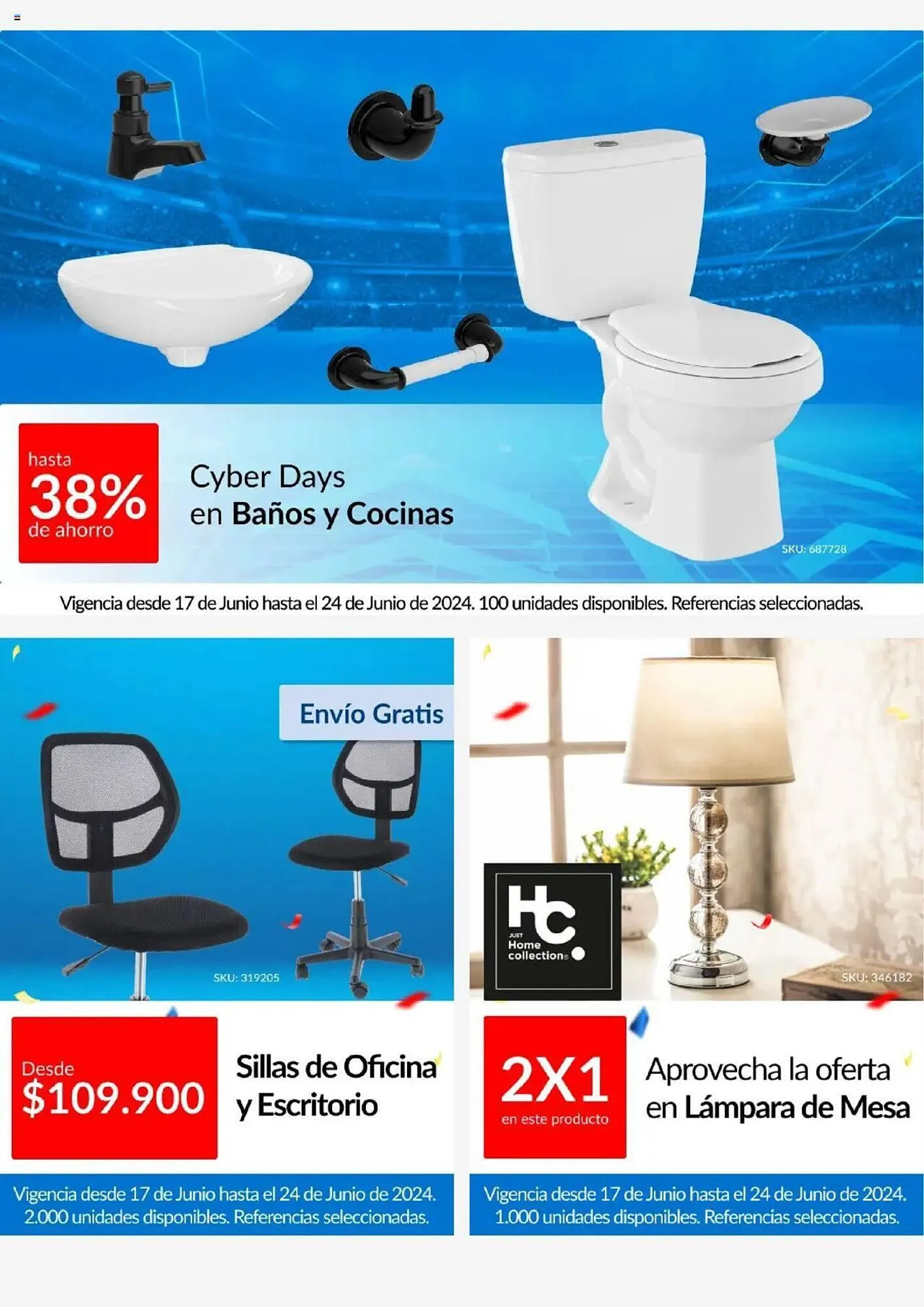 Catalogo de Catálogo Homecenter 17 de junio al 24 de junio 2024 - Pag 3