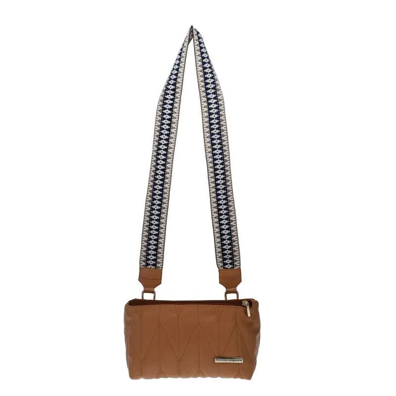 Bandolera Beige para mujer Moss