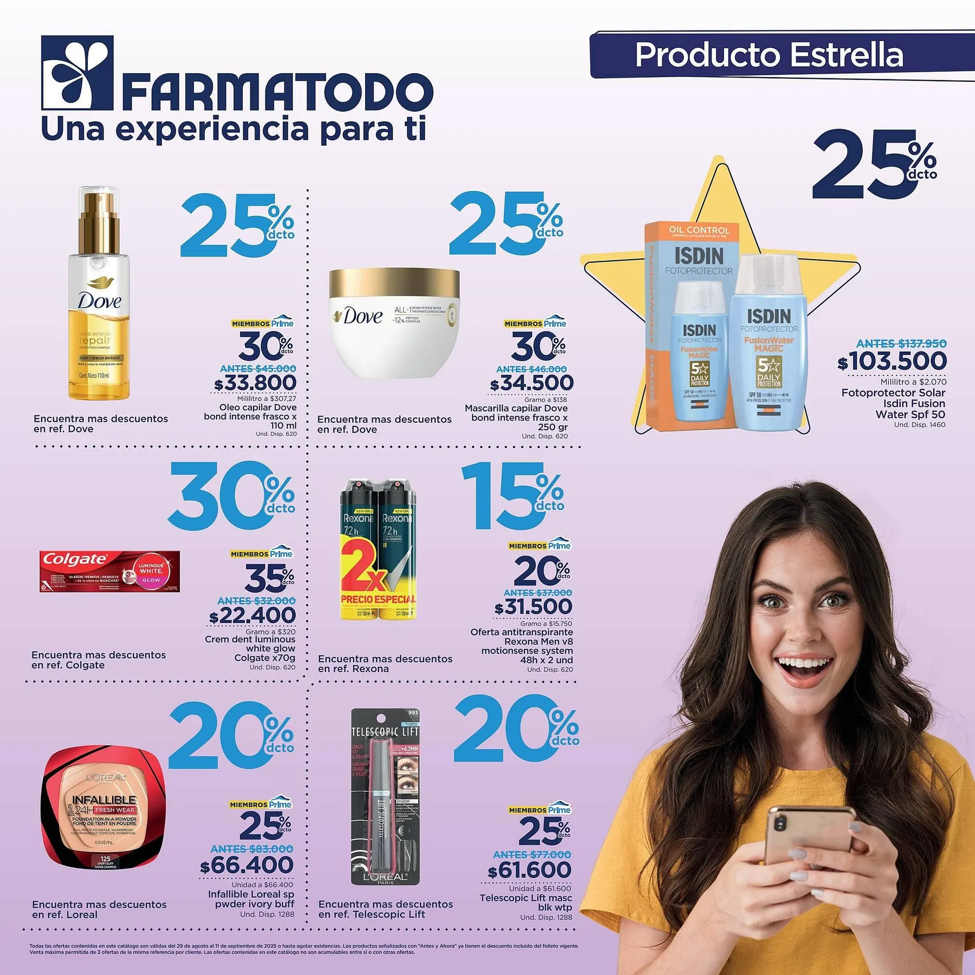 Catalogo de Catálogo FarmaTodo 30 de agosto al 11 de septiembre 2025 - Pag 1