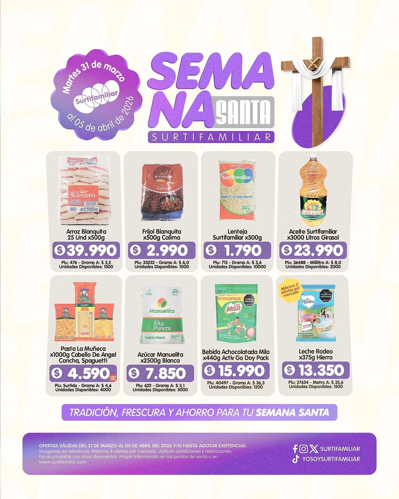 Catalogo de Catálogo Surtifamiliar 30 de marzo al 5 de abril 2026 - Pag 5