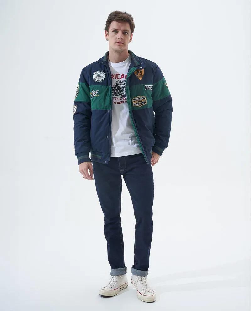 Chaqueta Bomber fit para hombre