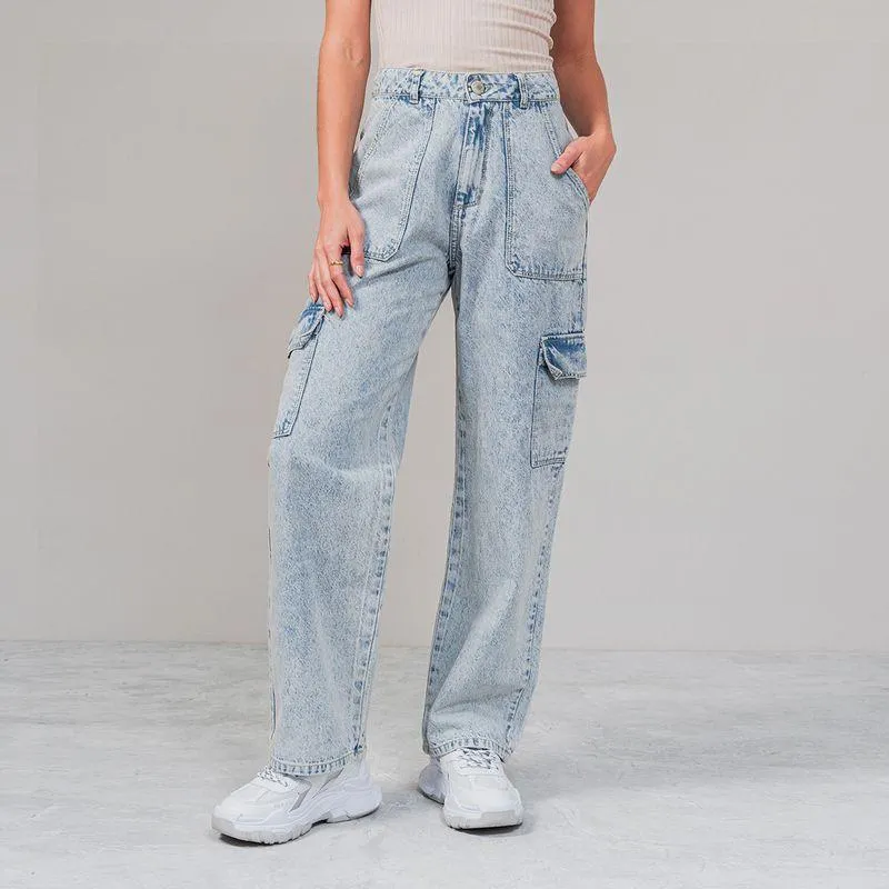 Jean Momfit Talle Alto Roro