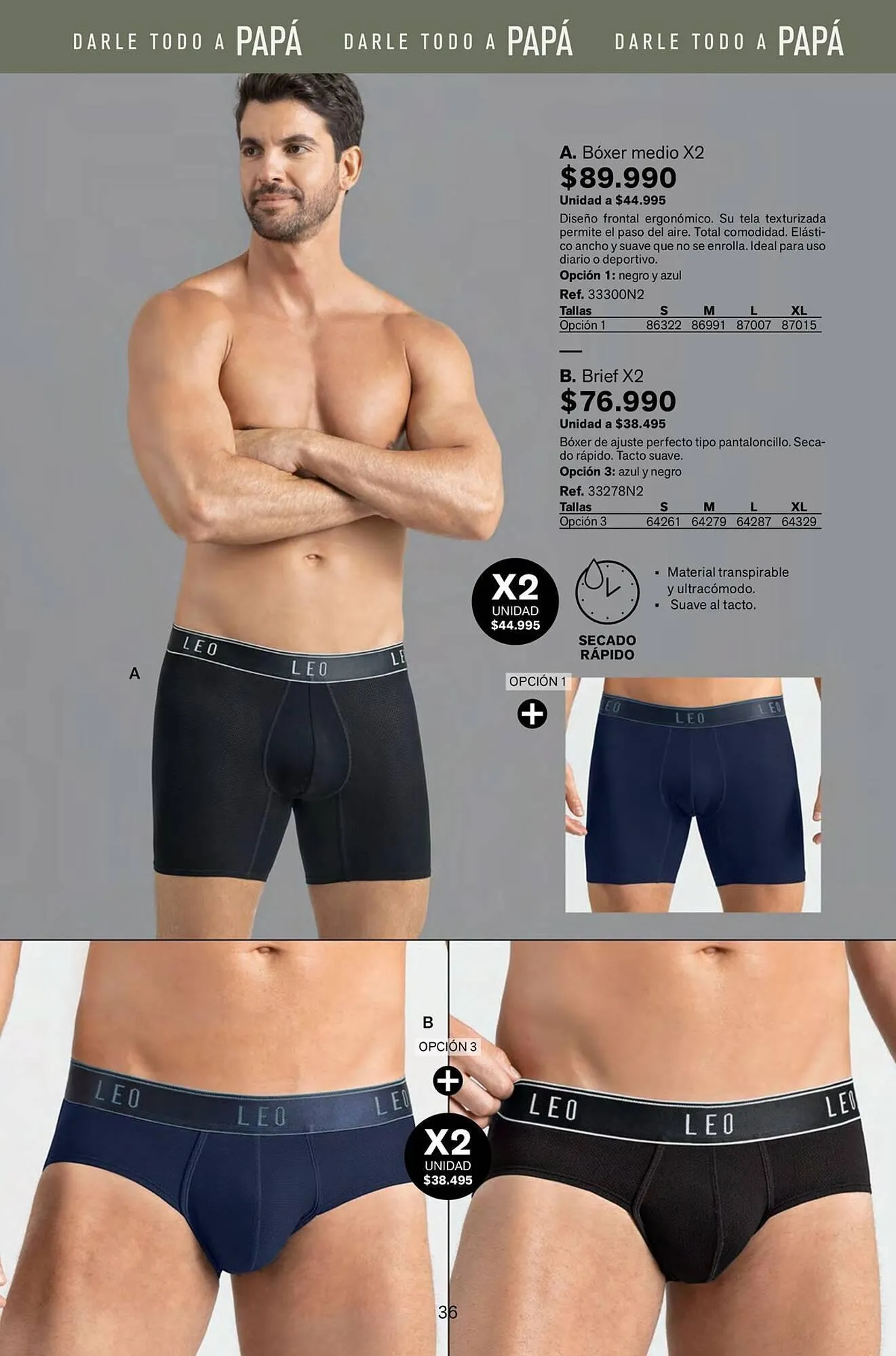 Catalogo de Catálogo Leonisa 1 de abril al 30 de abril 2025 - Pag 36