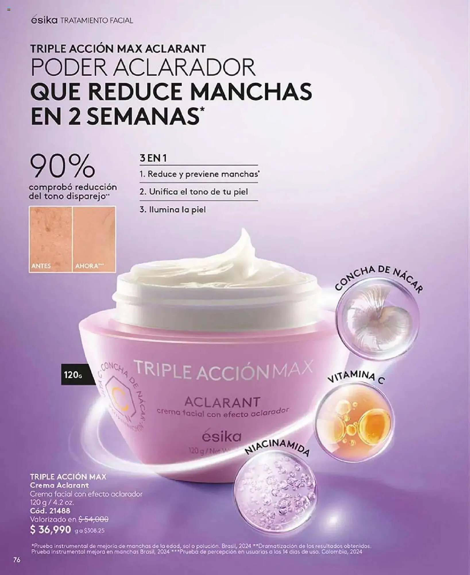 Catalogo de Catálogo Ésika 27 de mayo al 27 de julio 2025 - Pag 76