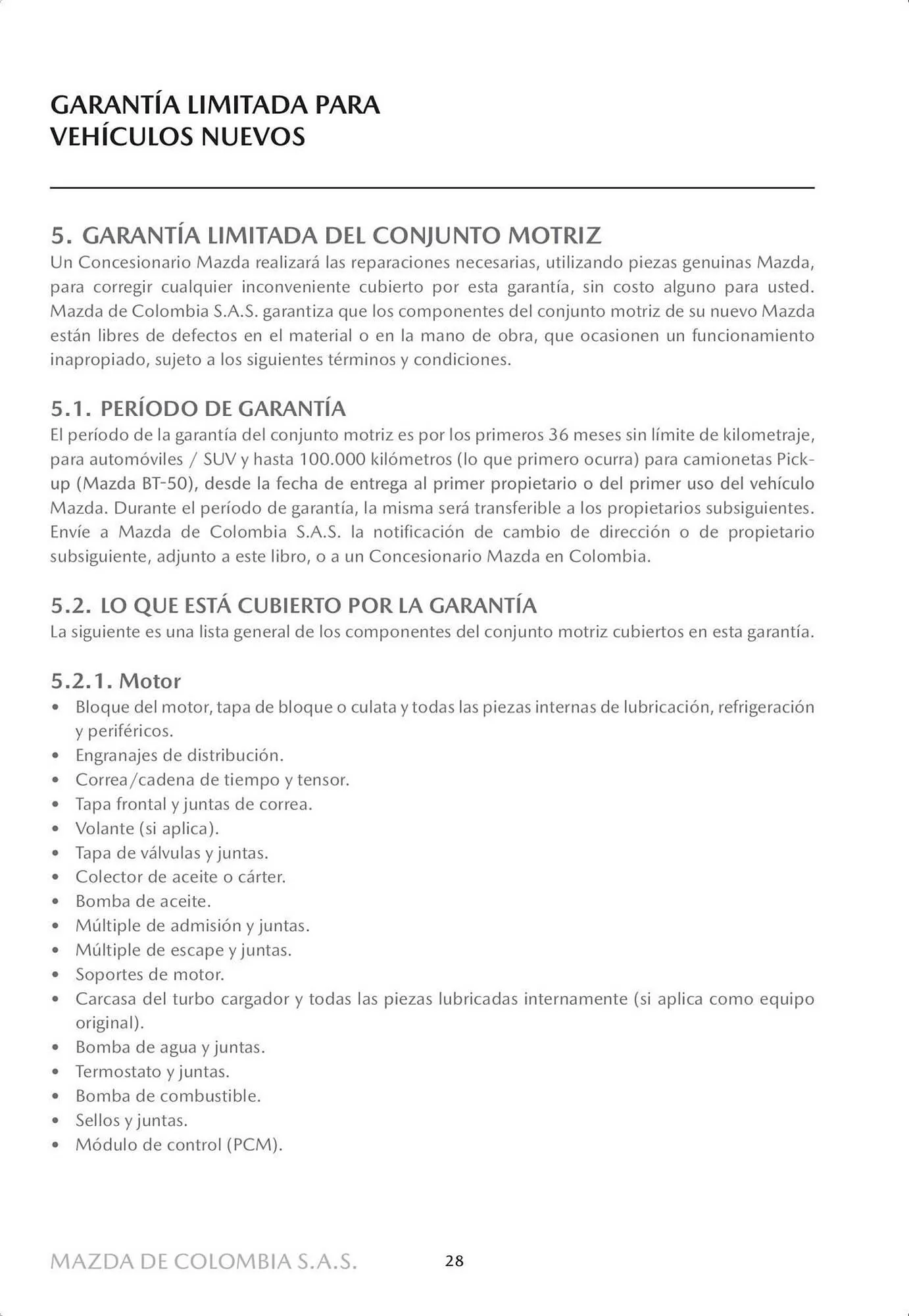 Catalogo de Catálogo Mazda 4 de octubre al 4 de octubre 2024 - Pag 30