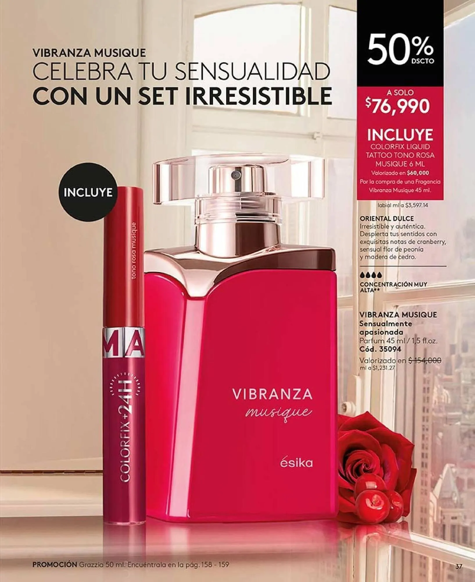 Catalogo de Catálogo Ésika 3 de octubre al 30 de noviembre 2025 - Pag 37