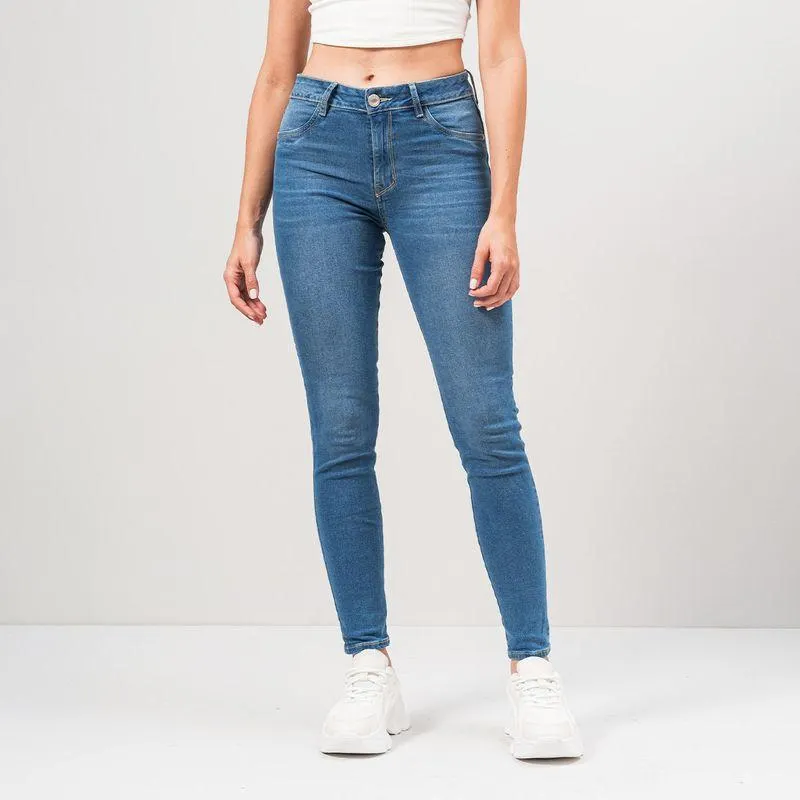 Jean Skinny Talle Alto Paso