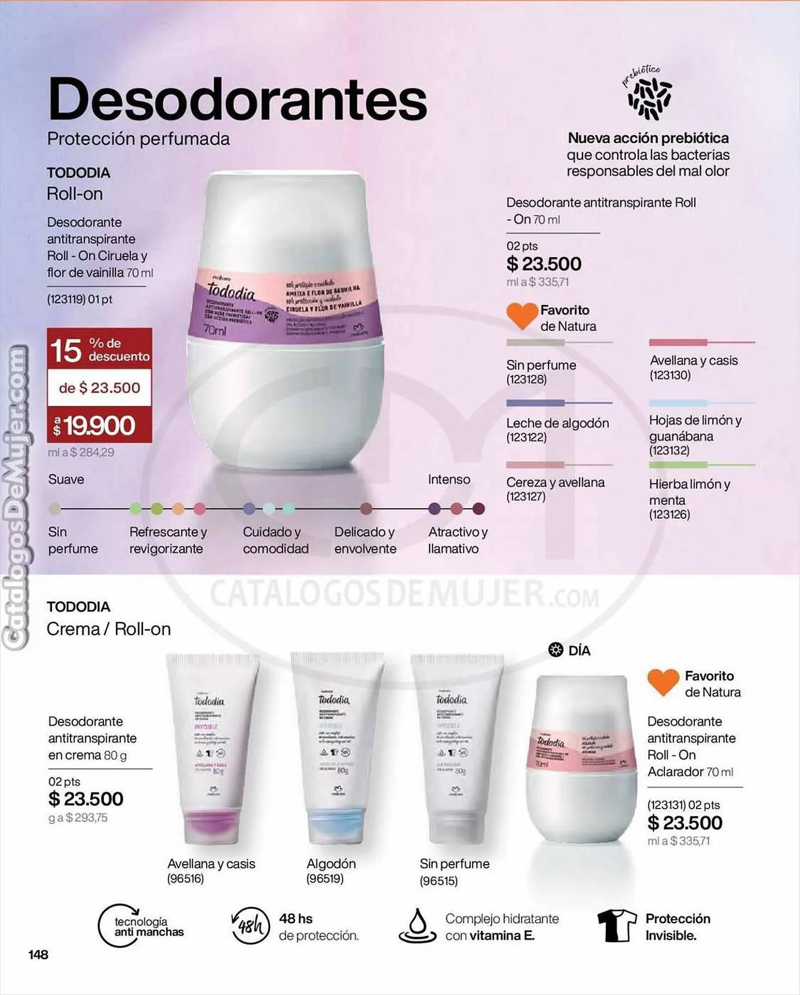 Catalogo de Catálogo Natura 29 de julio al 1 de agosto 2023 - Pag 148