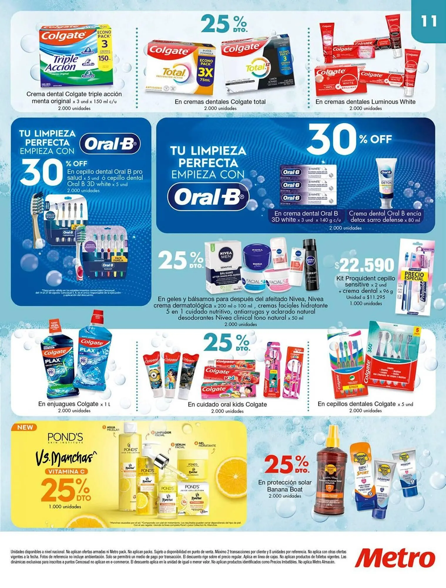 Catalogo de Catálogo Metro 14 de agosto al 27 de agosto 2025 - Pag 11