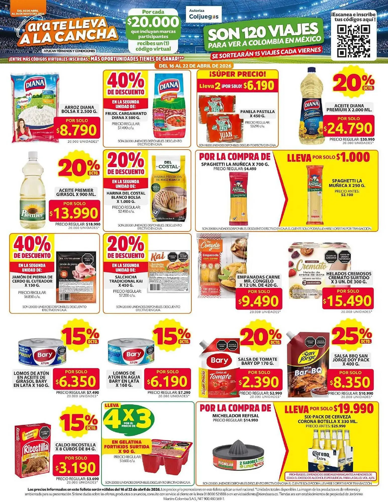 Catalogo de Catálogo Ara 16 de abril al 23 de abril 2026 - Pag 2