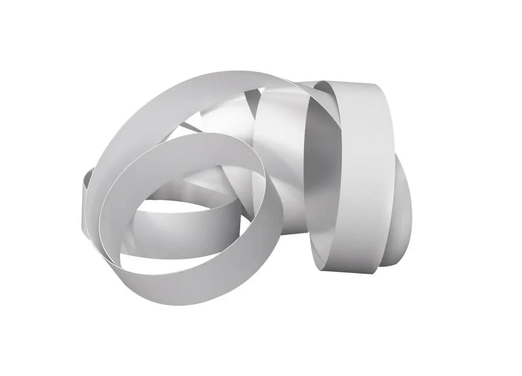 Canto rígido color blanco