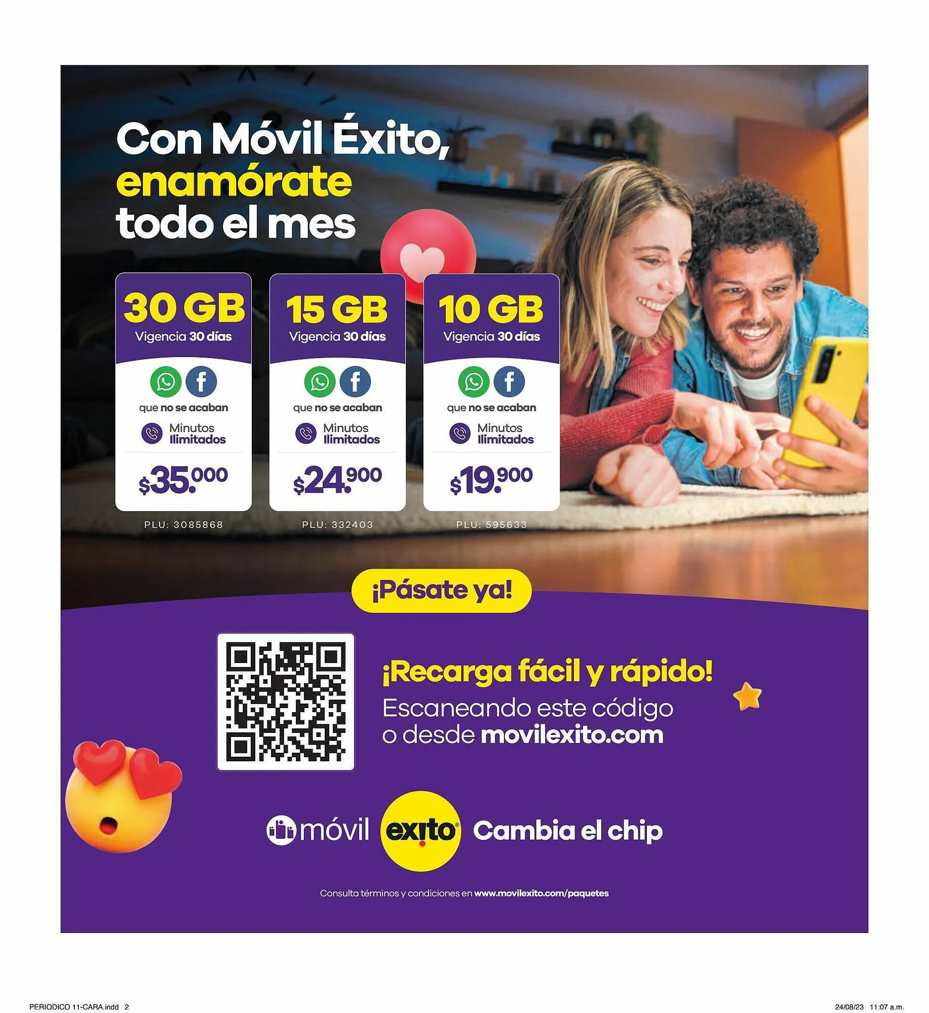 Catalogo de Catálogo Éxito 1 de septiembre al 19 de septiembre 2023 - Pag 2