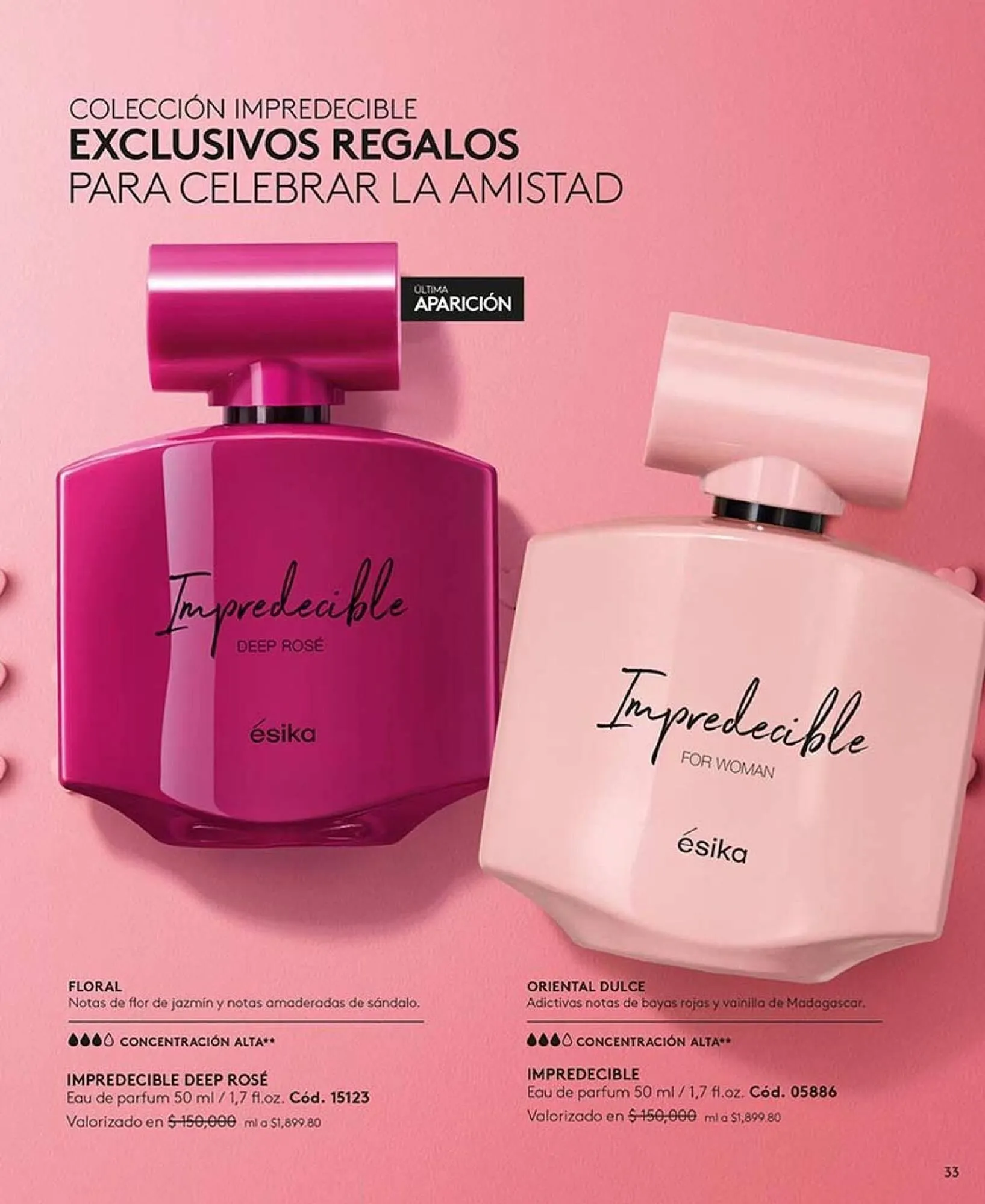 Catalogo de Catálogo Ésika 4 de octubre al 31 de octubre 2025 - Pag 33