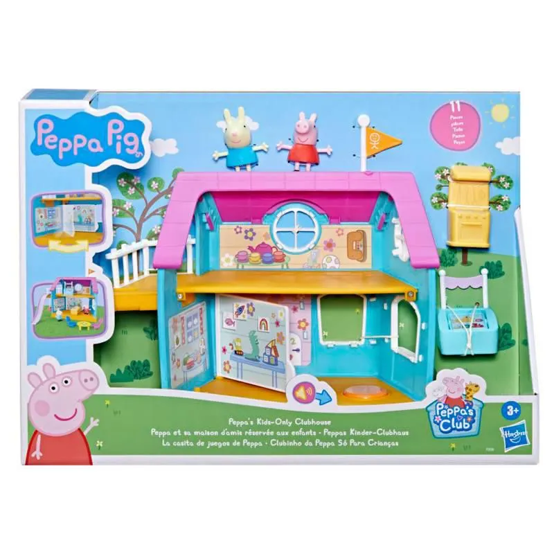 Set Peppa Pig Juego Preescolar Casita Juegos