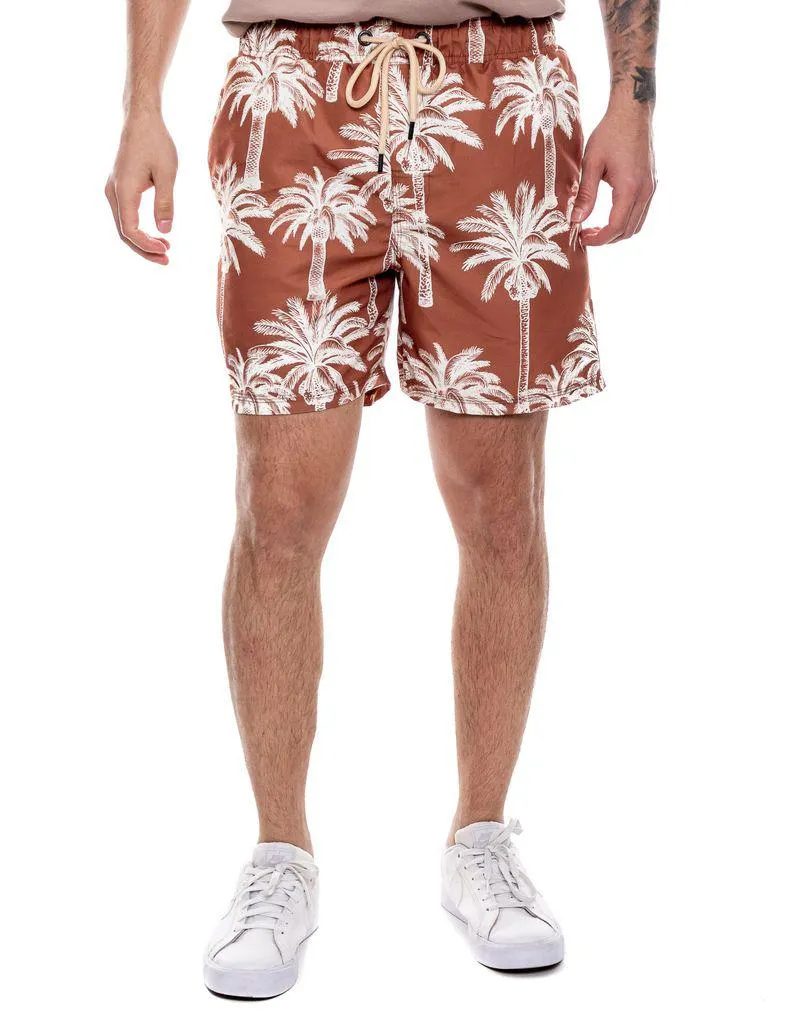 Pantaloneta De Baño Estampada Eco Recycle