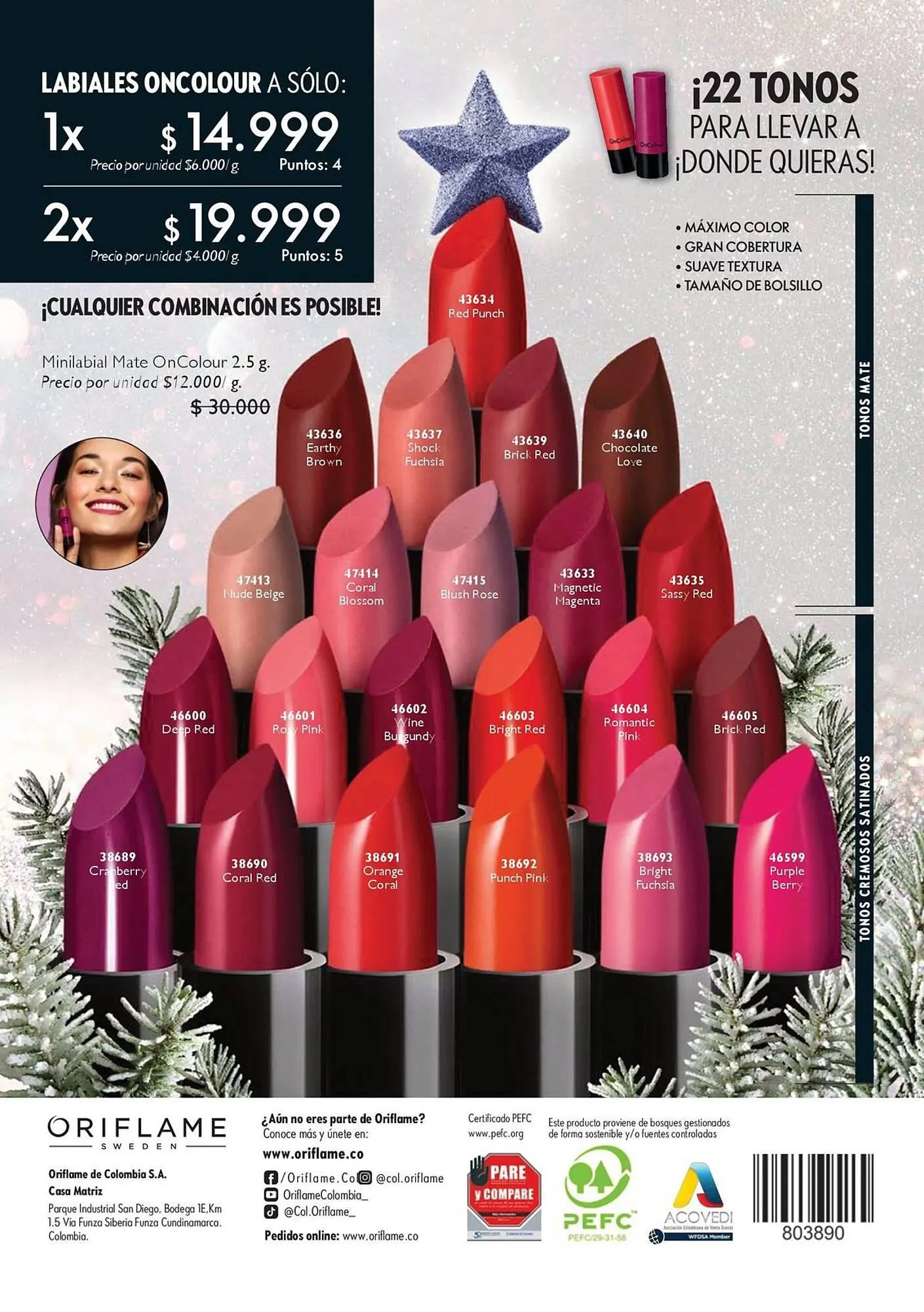 Catalogo de Catálogo Oriflame 6 de diciembre al 26 de diciembre 2025 - Pag 132
