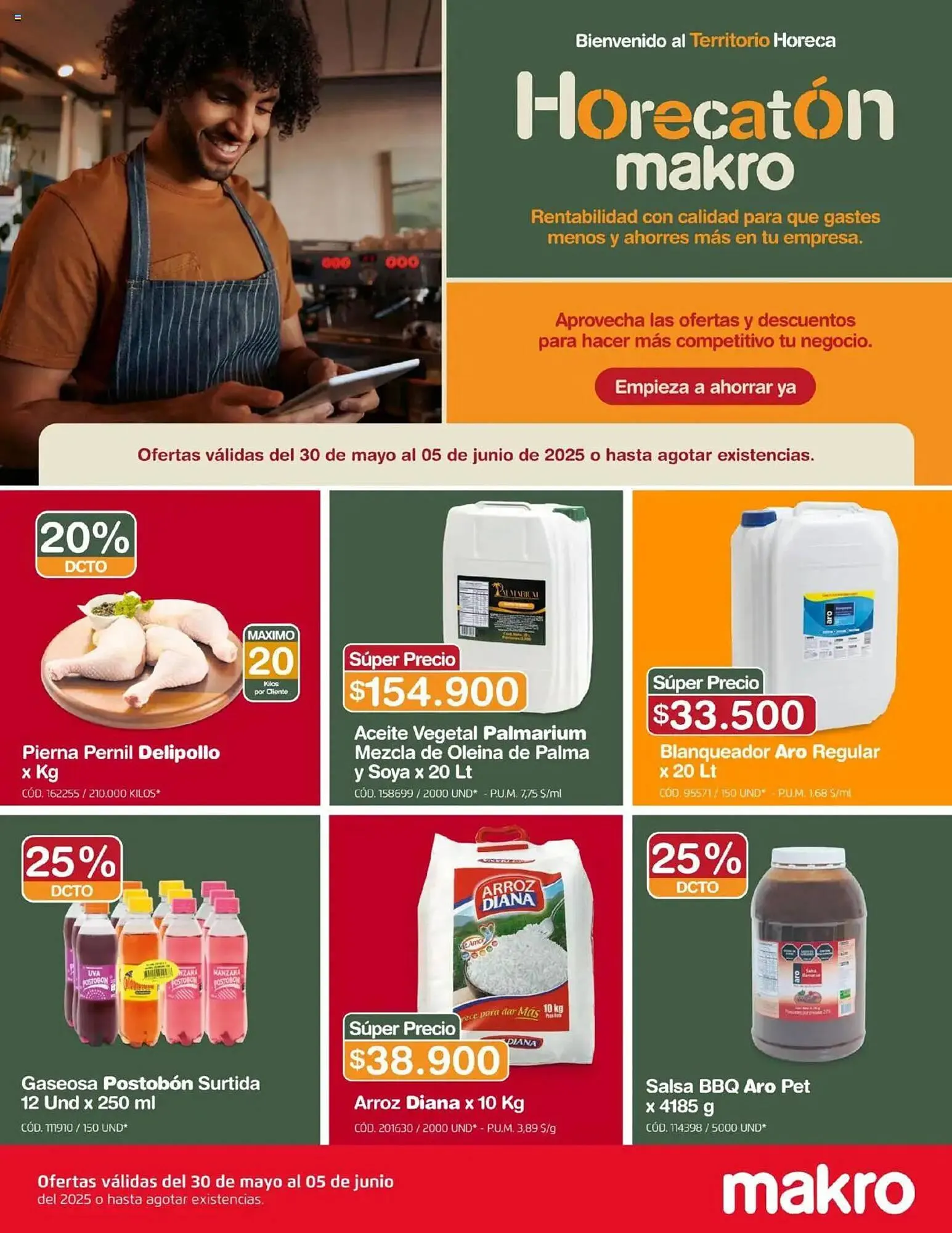 Catalogo de Catálogo Makro 30 de mayo al 6 de junio 2025 - Pag 1