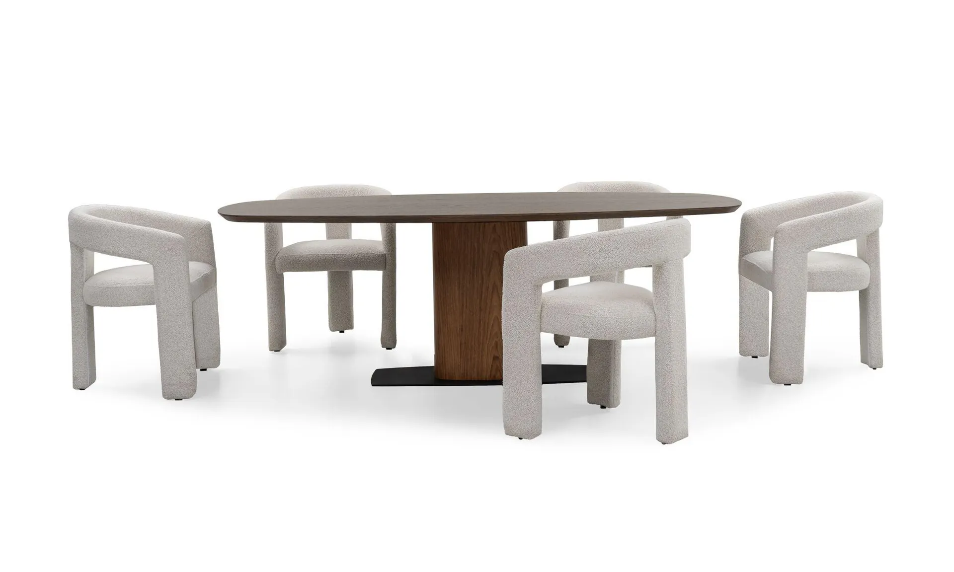 Mesa Comedor Niza + 6 Sillas Emma