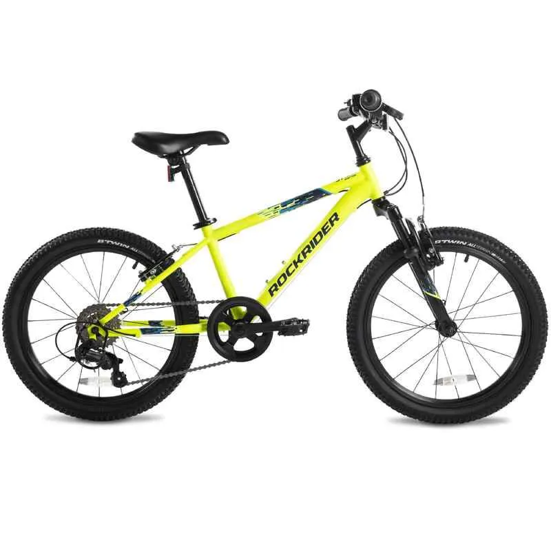 Bicicleta de montaña mtb niños st500 rin 20" amarilla / 6 a 9 años - Rockrider
