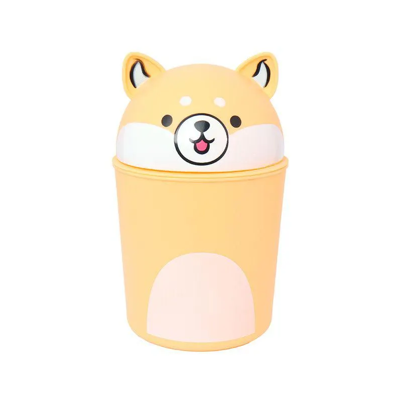 Bote de Basura de Escritorio Mini Family Sports Shiba