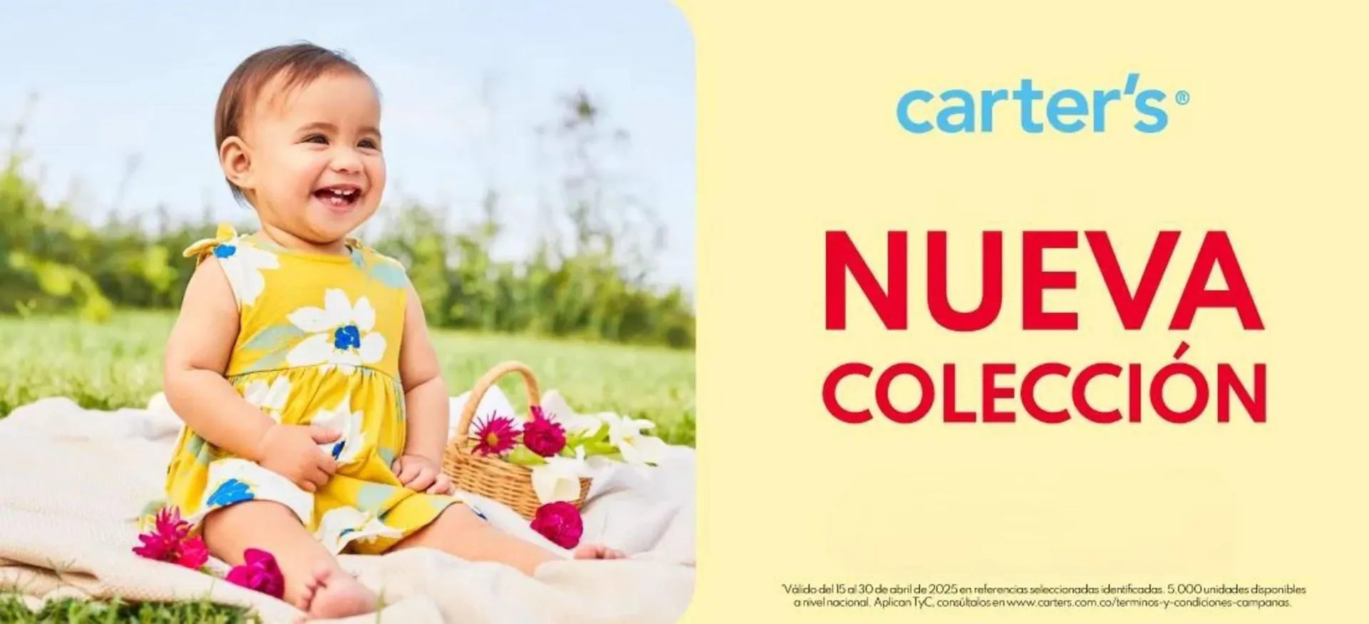 Catalogo de Catálogo Carter's 19 de abril al 30 de abril 2025 - Pag 1