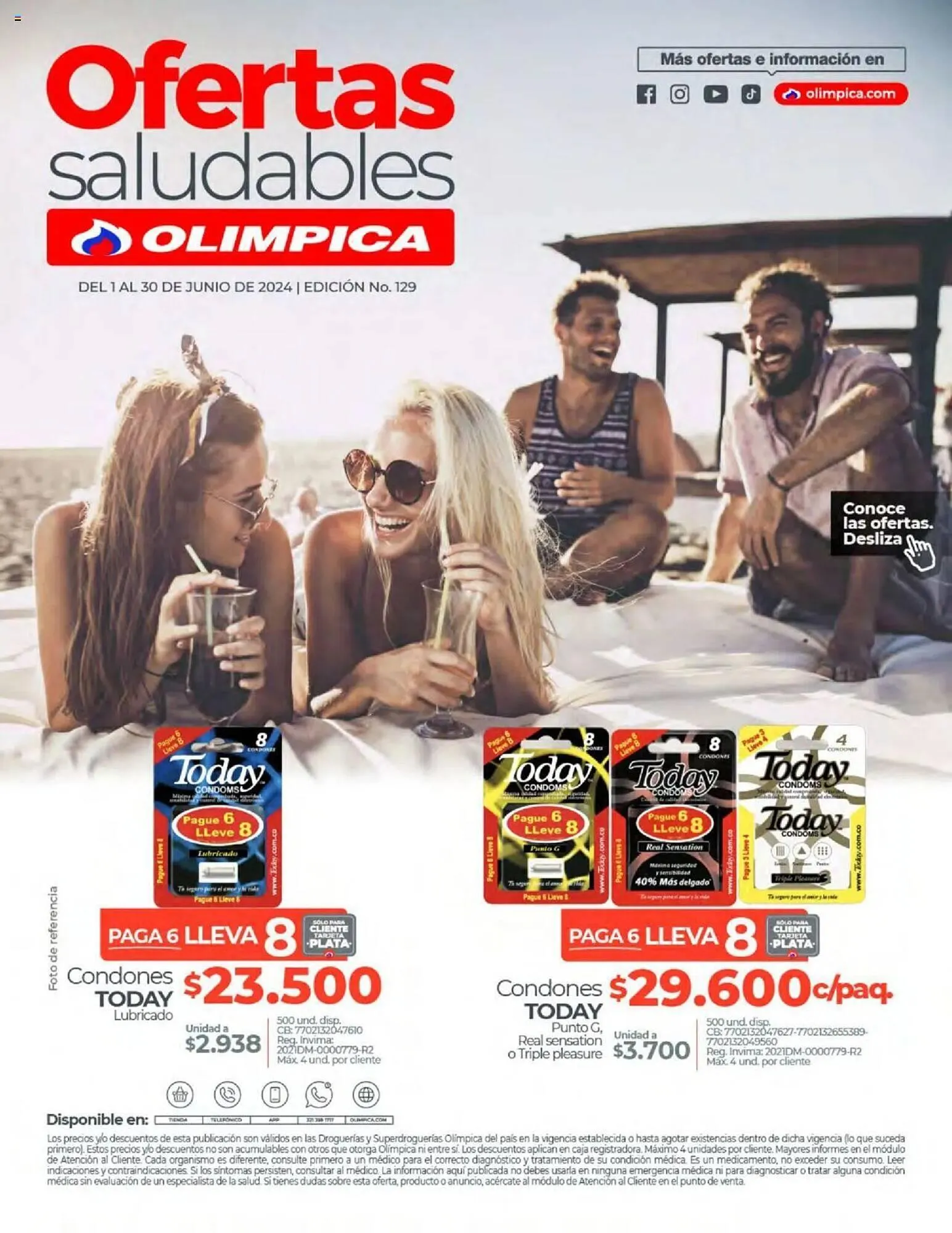 Catalogo de Catálogo Olímpica 1 de junio al 30 de junio 2024 - Pag 1