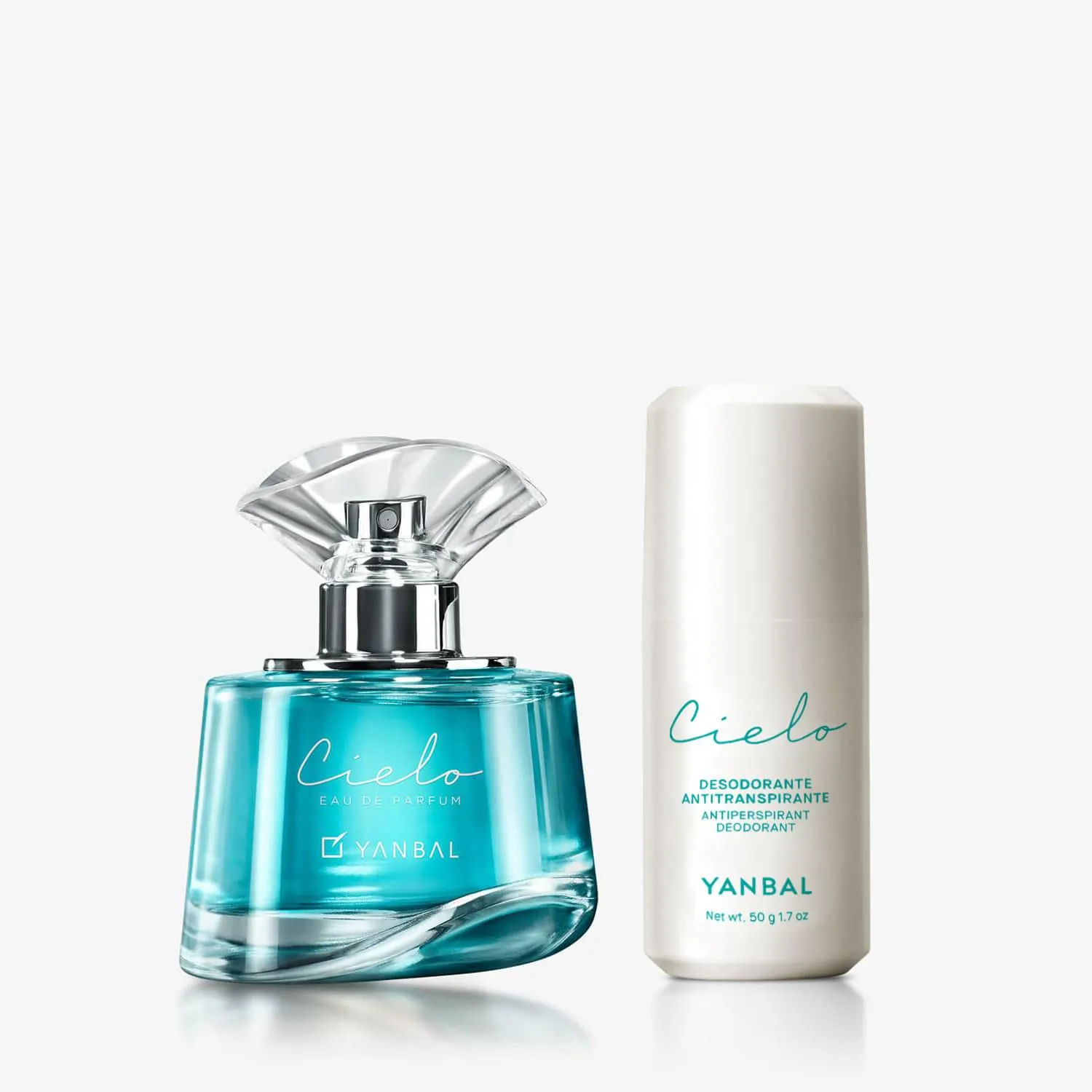 Set Cielo: Eau de Parfum + Desodorante Antitranspirante